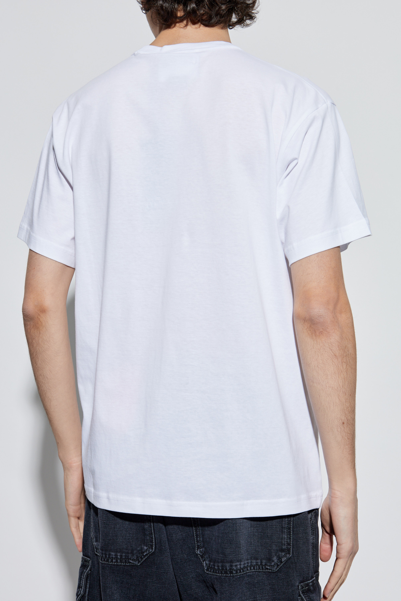 White T-shirt with logo Versace Jeans Couture - Vitkac AS